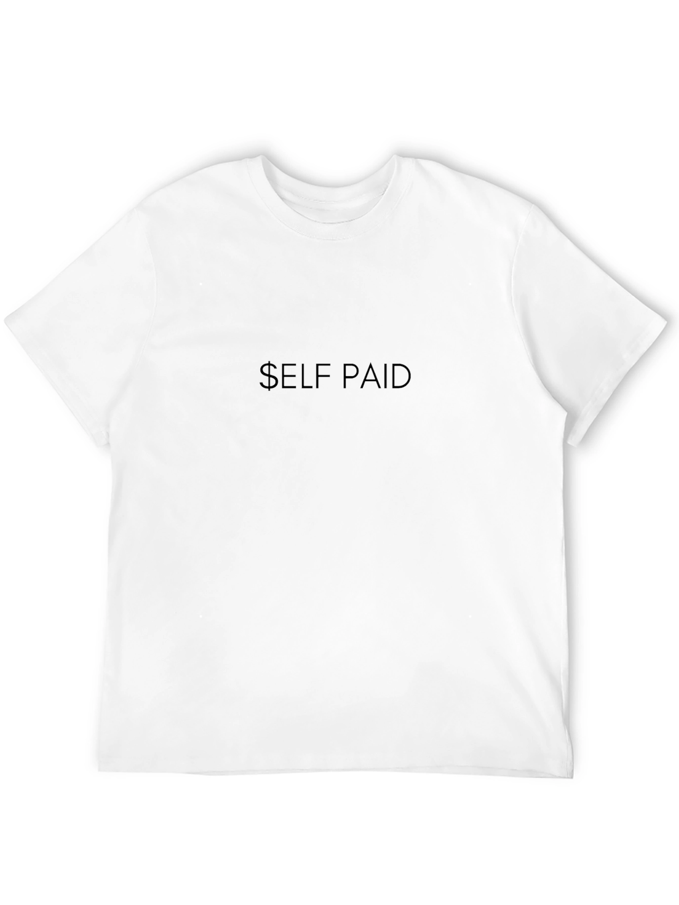 Self Paid Black Tee - Stylish & Comfortable