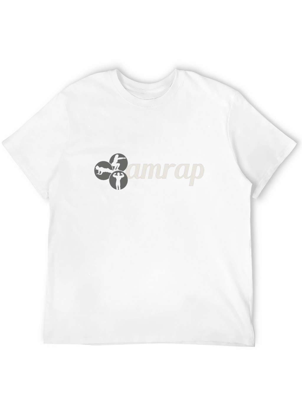 AMRAP Workout Graphic Tee - Black Cotton