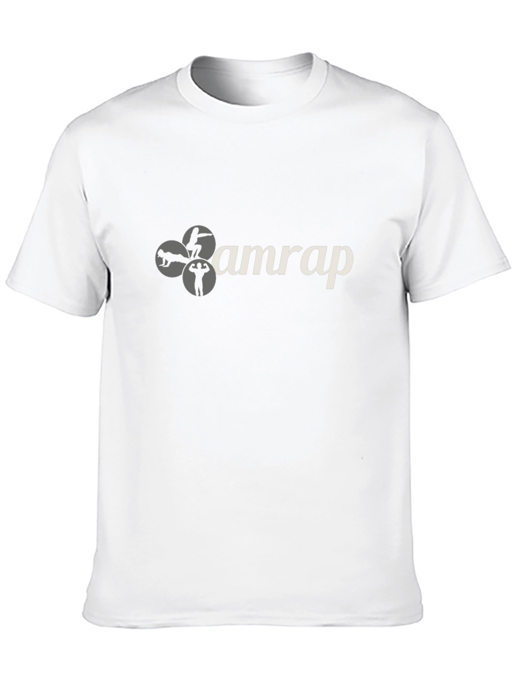 AMRAP Workout Graphic Tee - Black Cotton