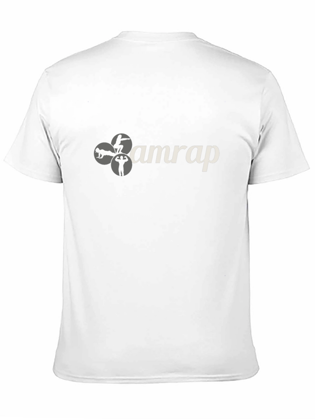 AMRAP Workout Graphic Tee - Black Cotton