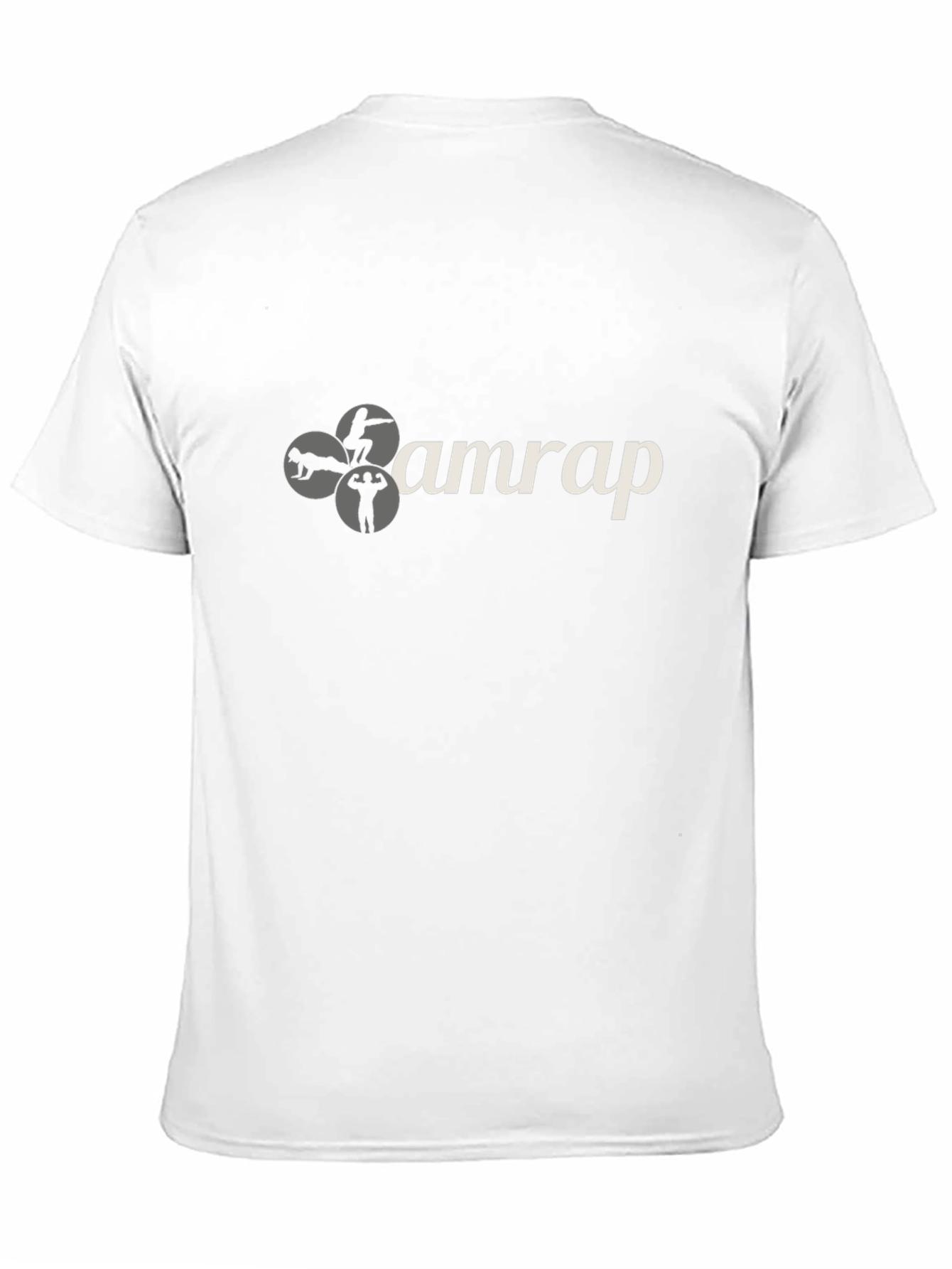 AMRAP Workout Graphic Tee - Black Cotton