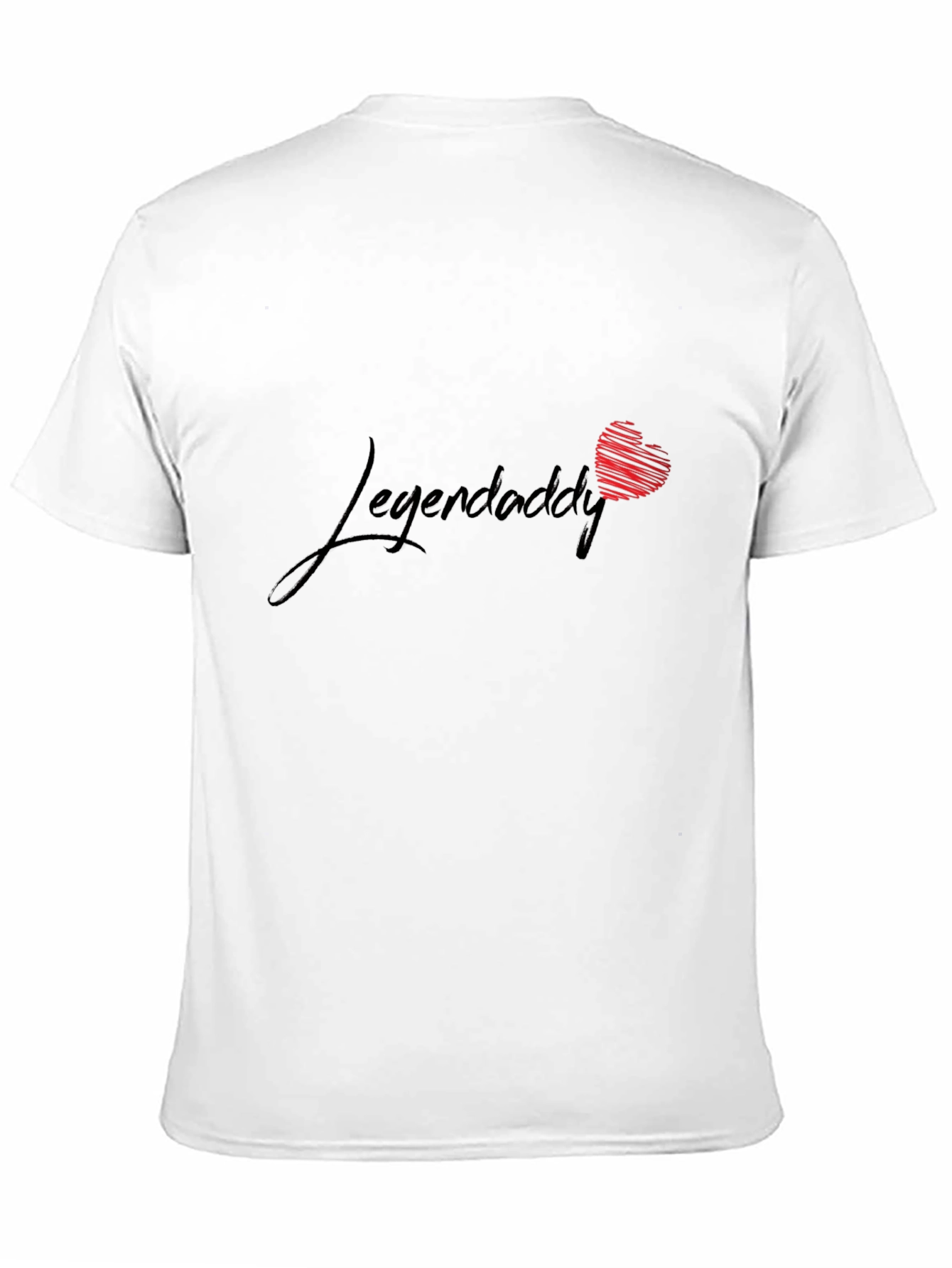 Legendaddy Black T-Shirt with Heart