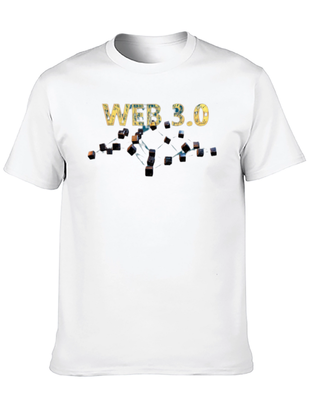 Web 3.0 Black T-Shirt - Modern Tech Design