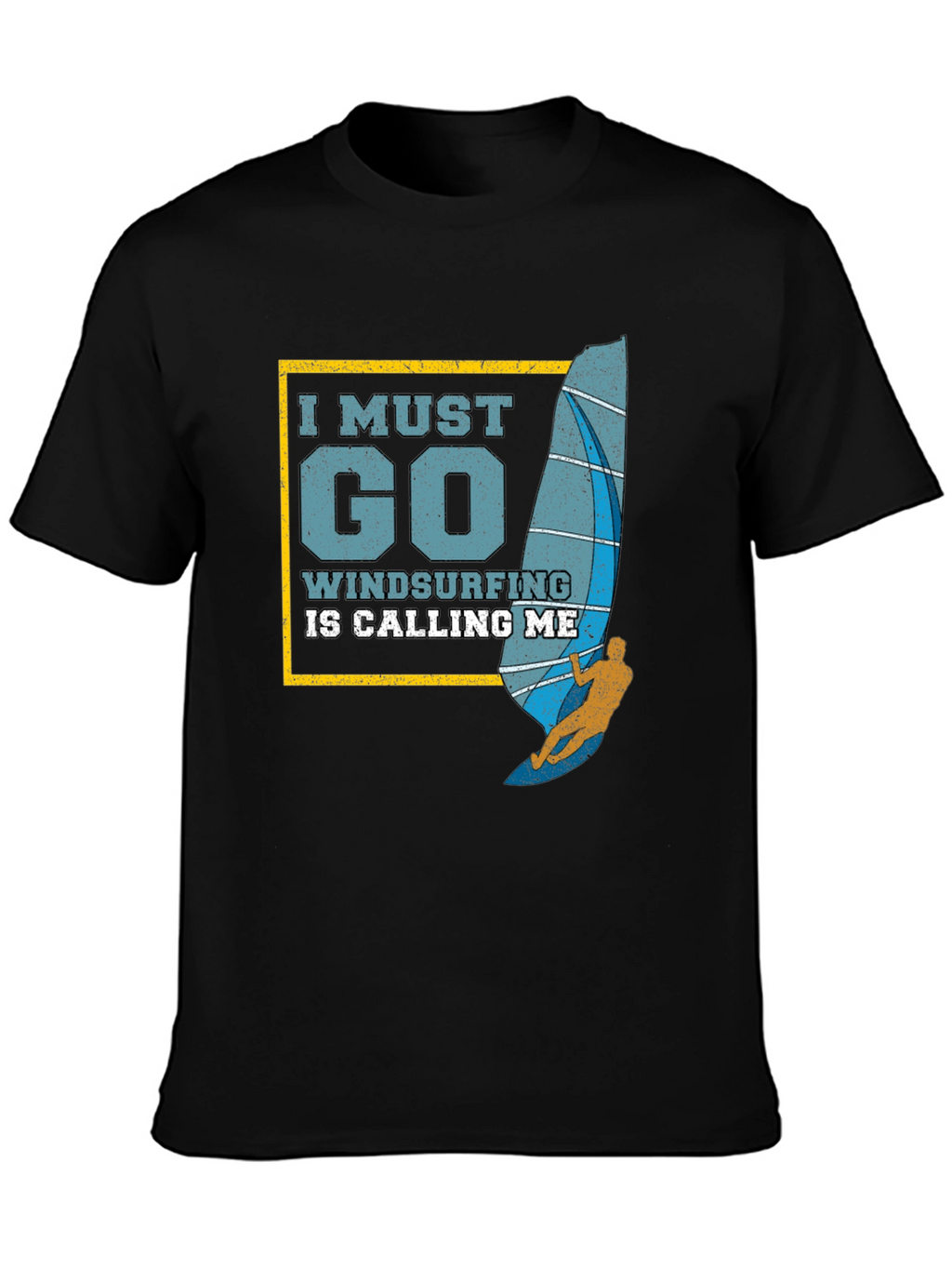 Windsurfing Calling Me Graphic Tee