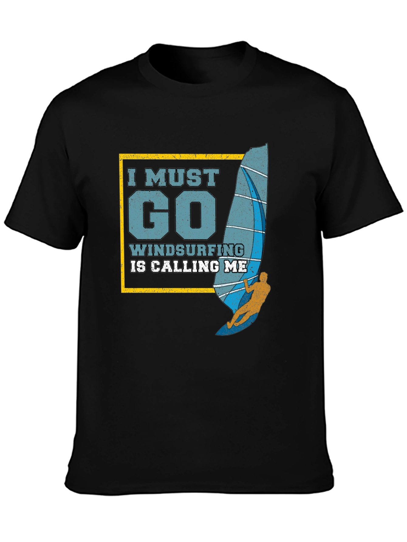 Windsurfing Calling Me Graphic Tee
