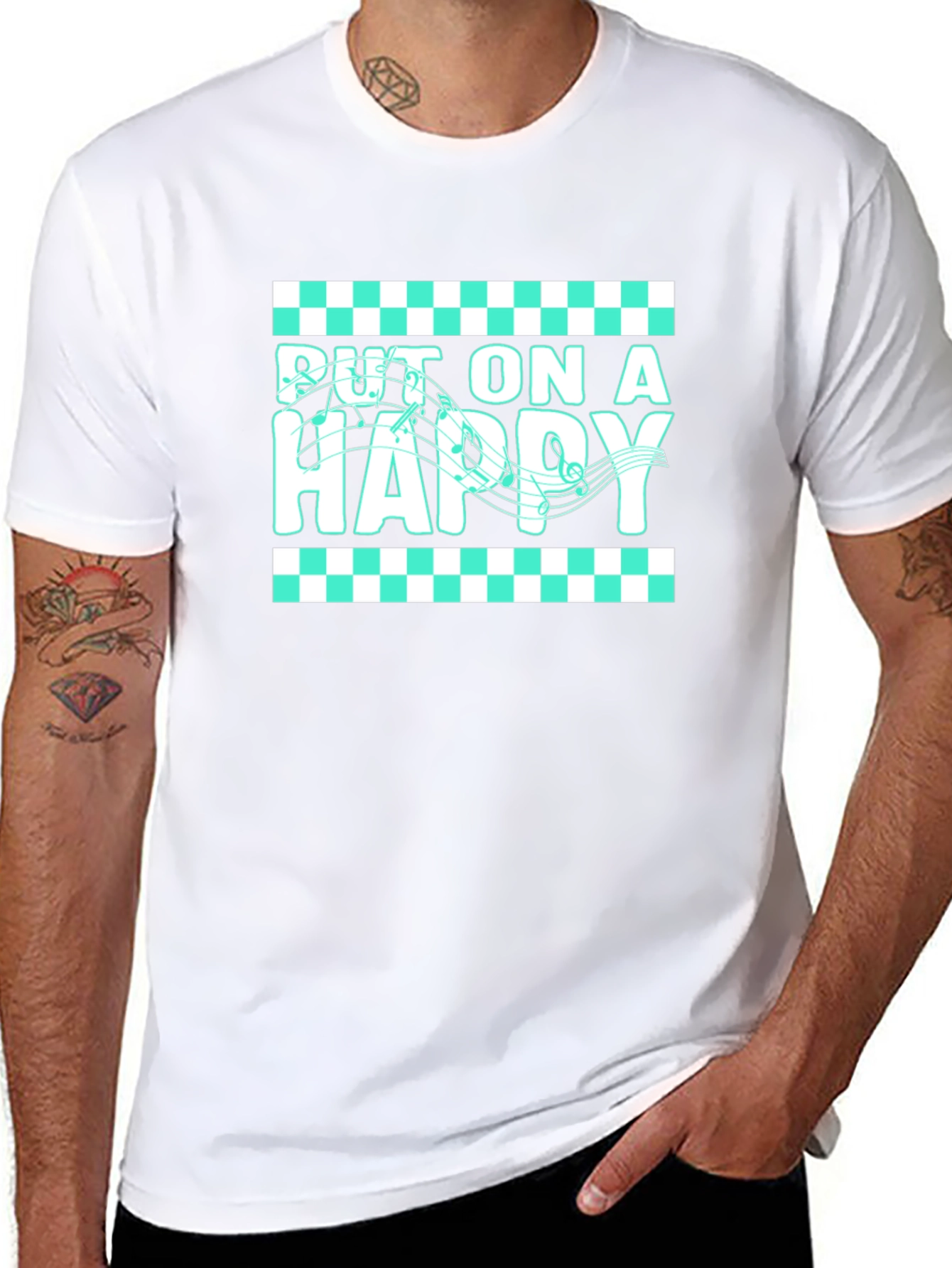 Put On A Happy Face Graphic Tee