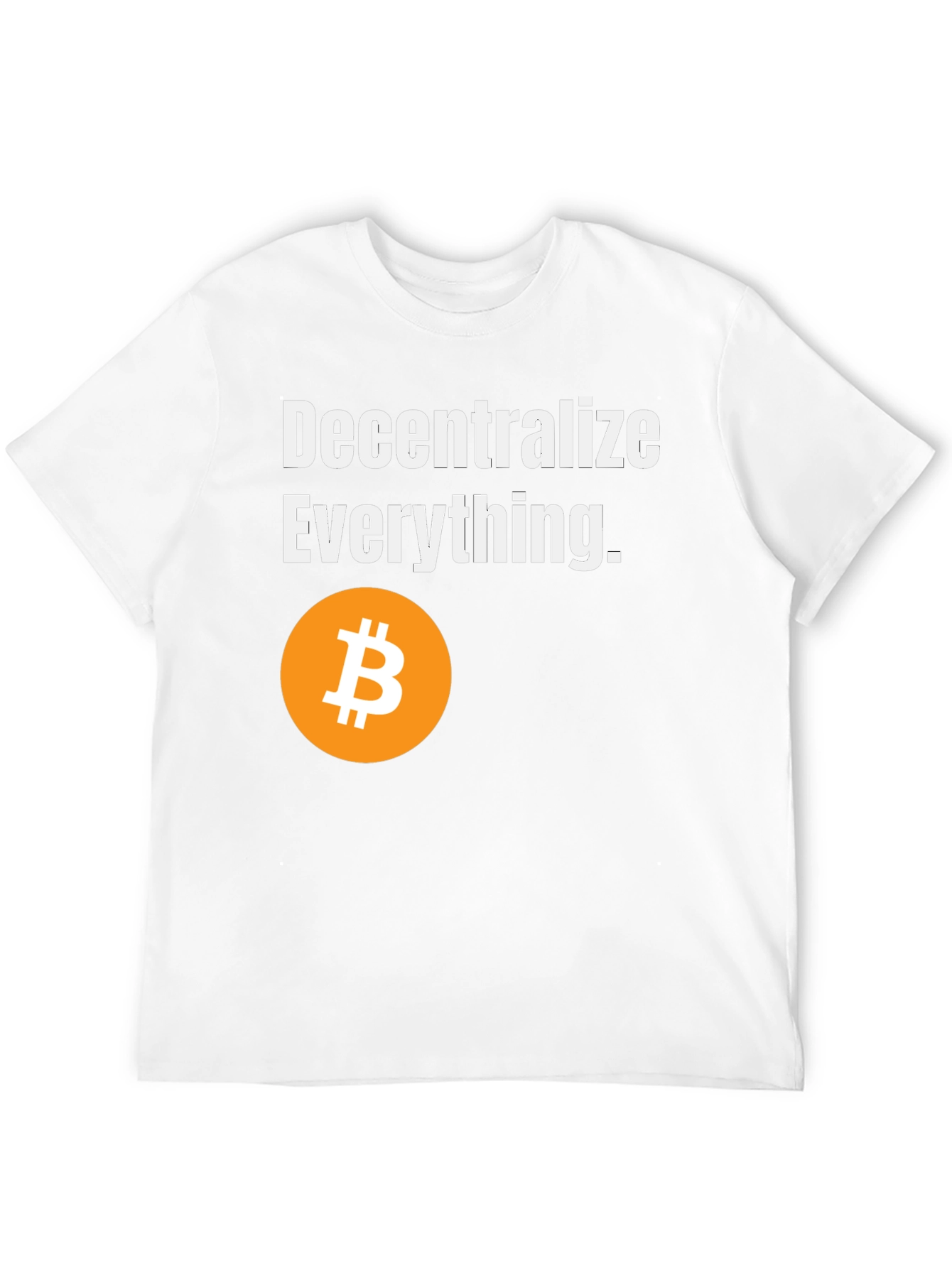 Decentralize Everything Bitcoin T-Shirt
