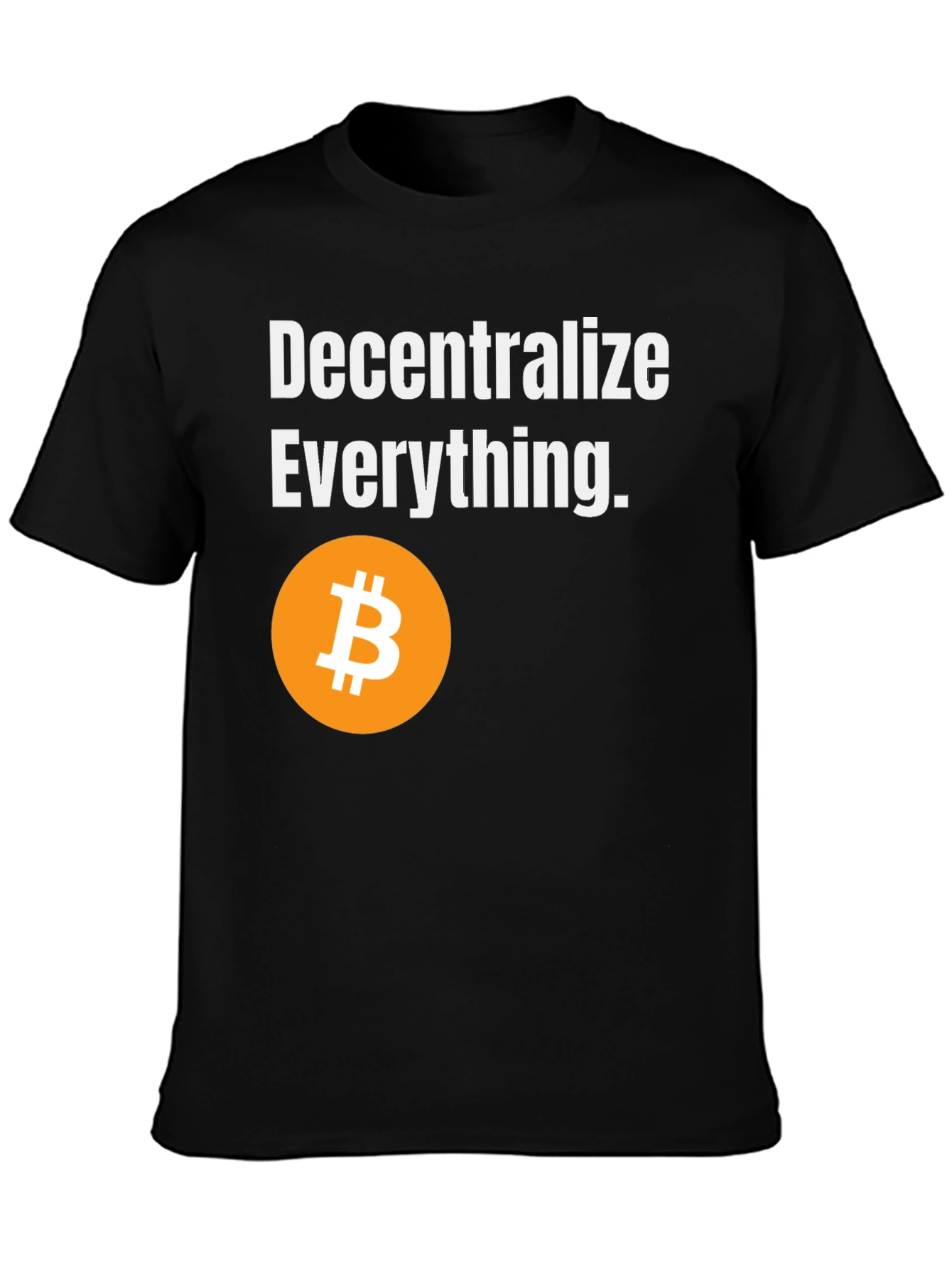 Decentralize Everything Bitcoin T-Shirt