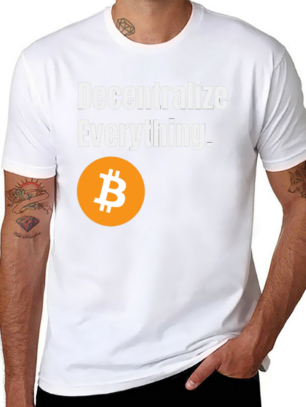 Decentralize Everything Bitcoin T-Shirt