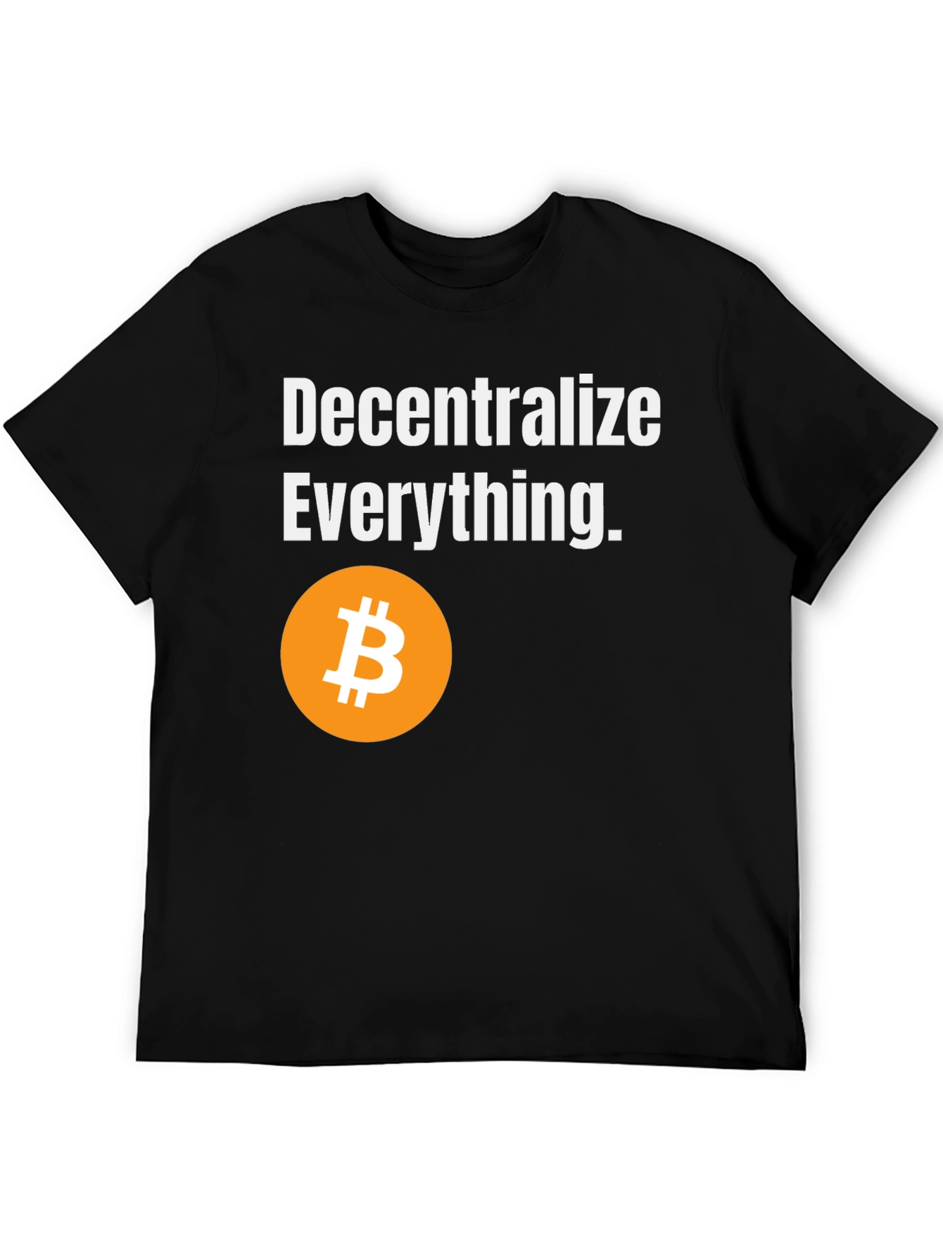 Decentralize Everything Bitcoin T-Shirt