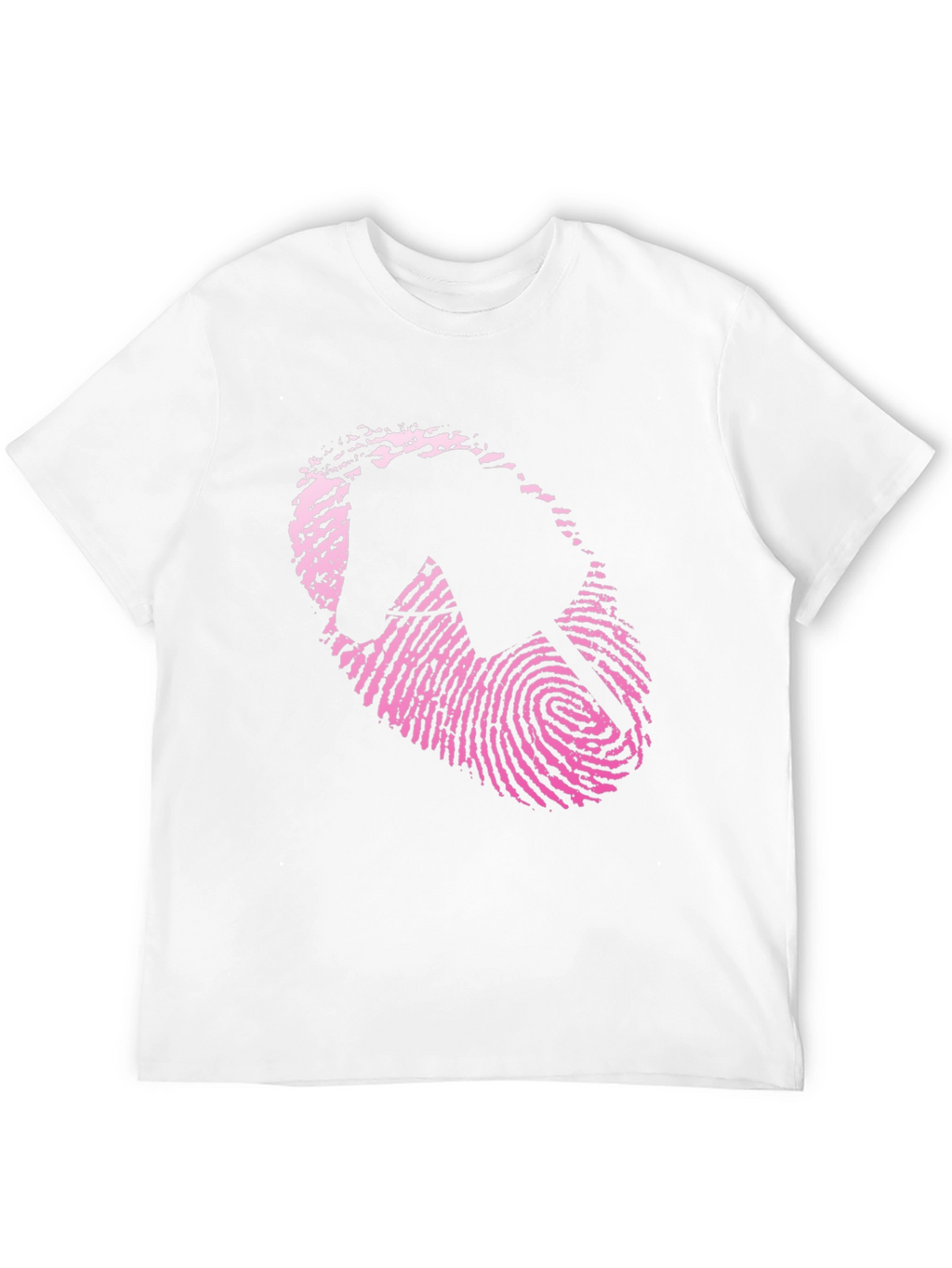 Fingerprint Horse Graphic Tee - Black