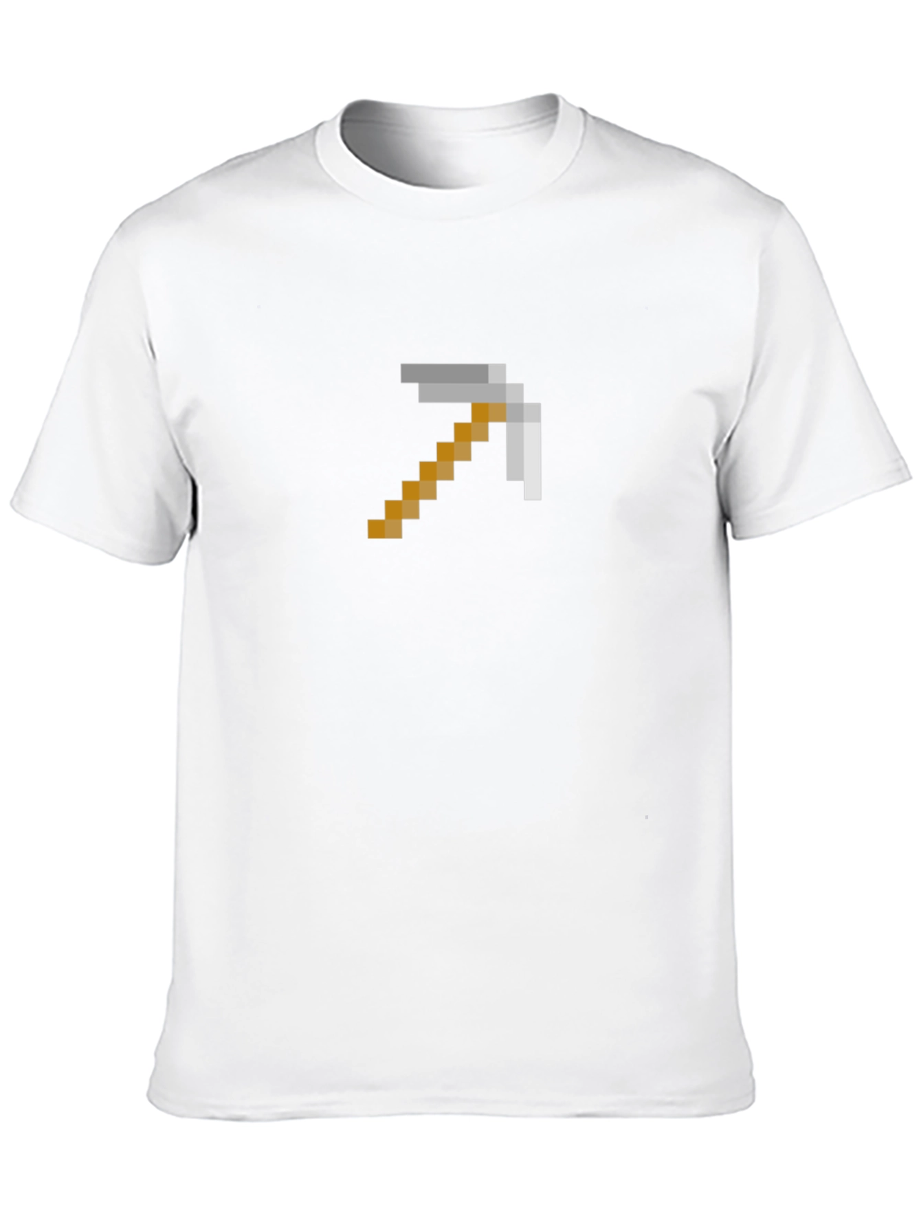 Pixel Pickaxe Tee - Gaming Style