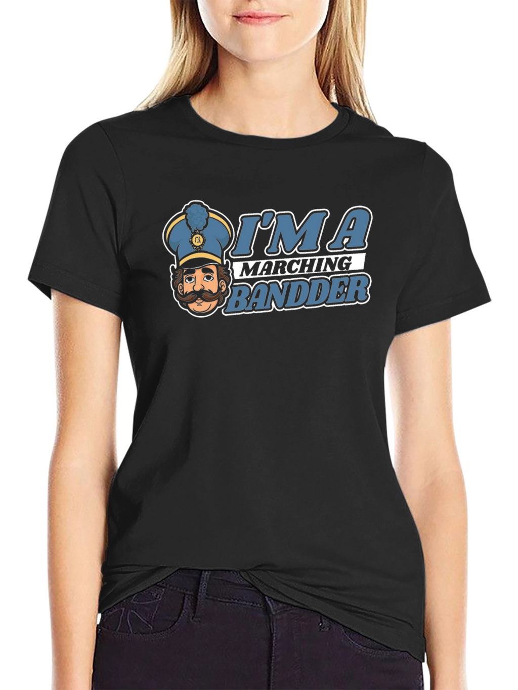 Im a Marching Bandder Graphic T-Shirt