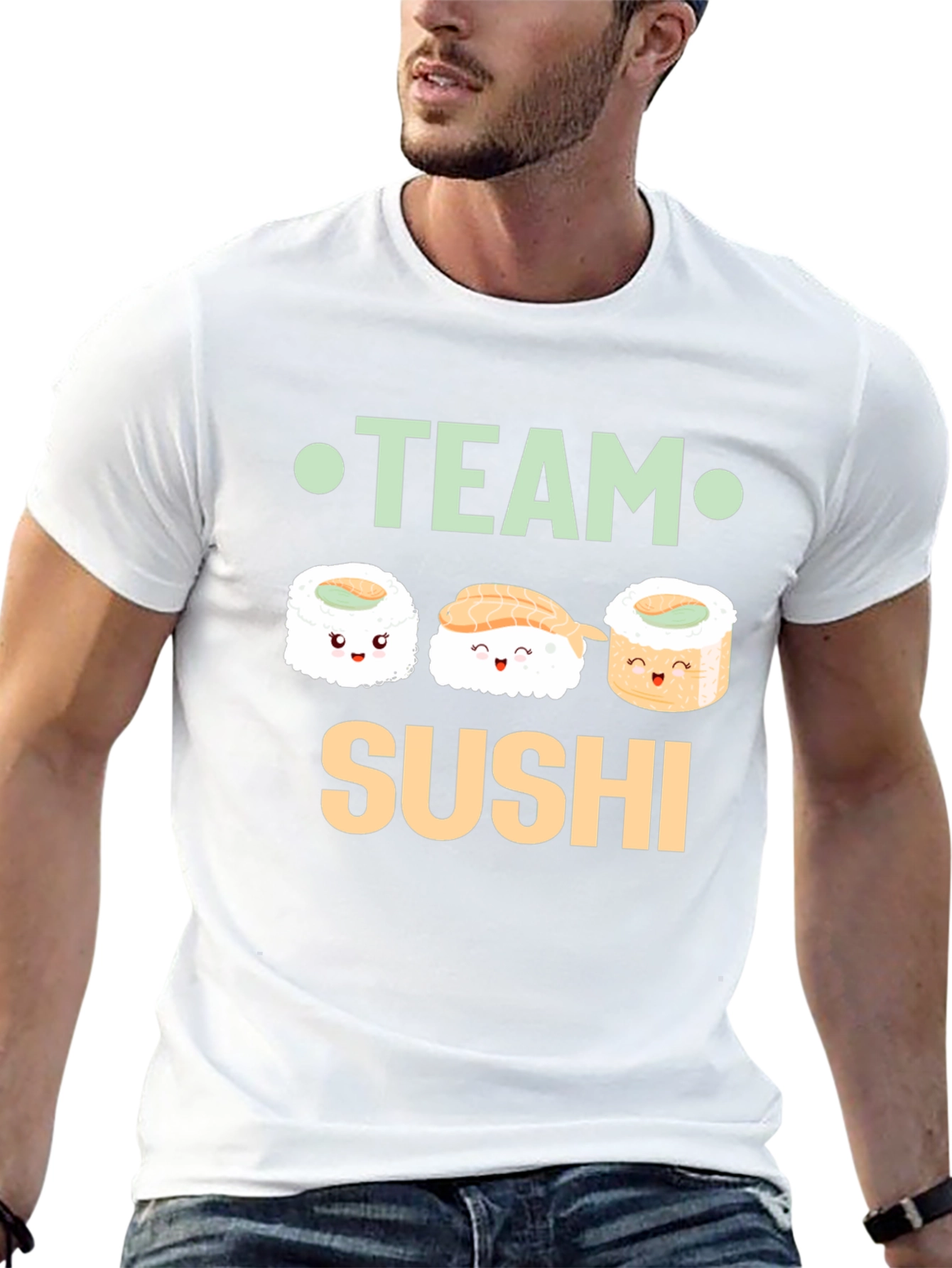 Team Sushi Graphic T-Shirt - Comfort Fit
