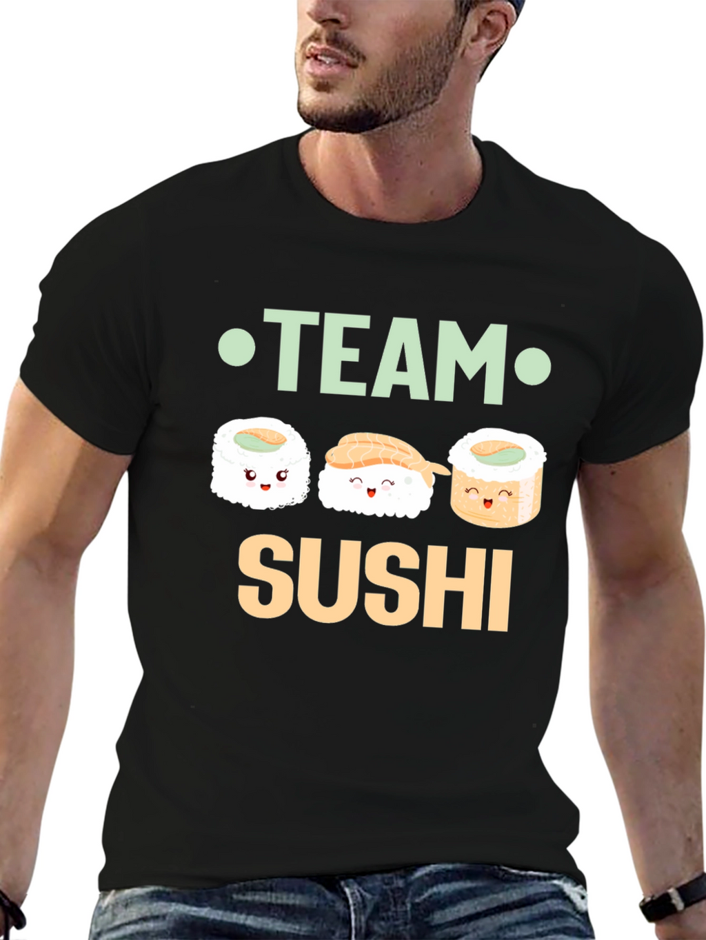 Team Sushi Graphic T-Shirt - Comfort Fit