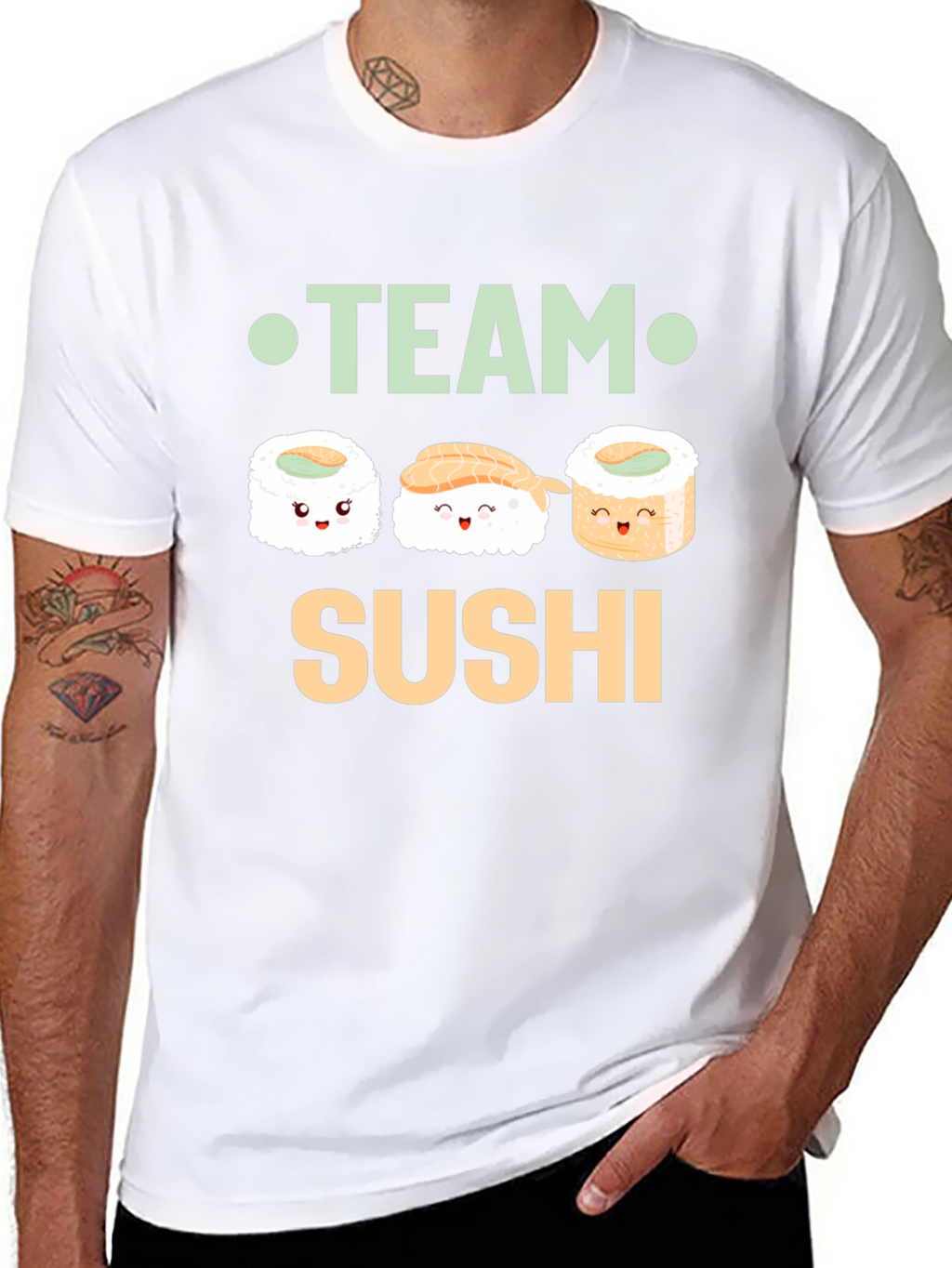 Team Sushi Graphic T-Shirt - Comfort Fit