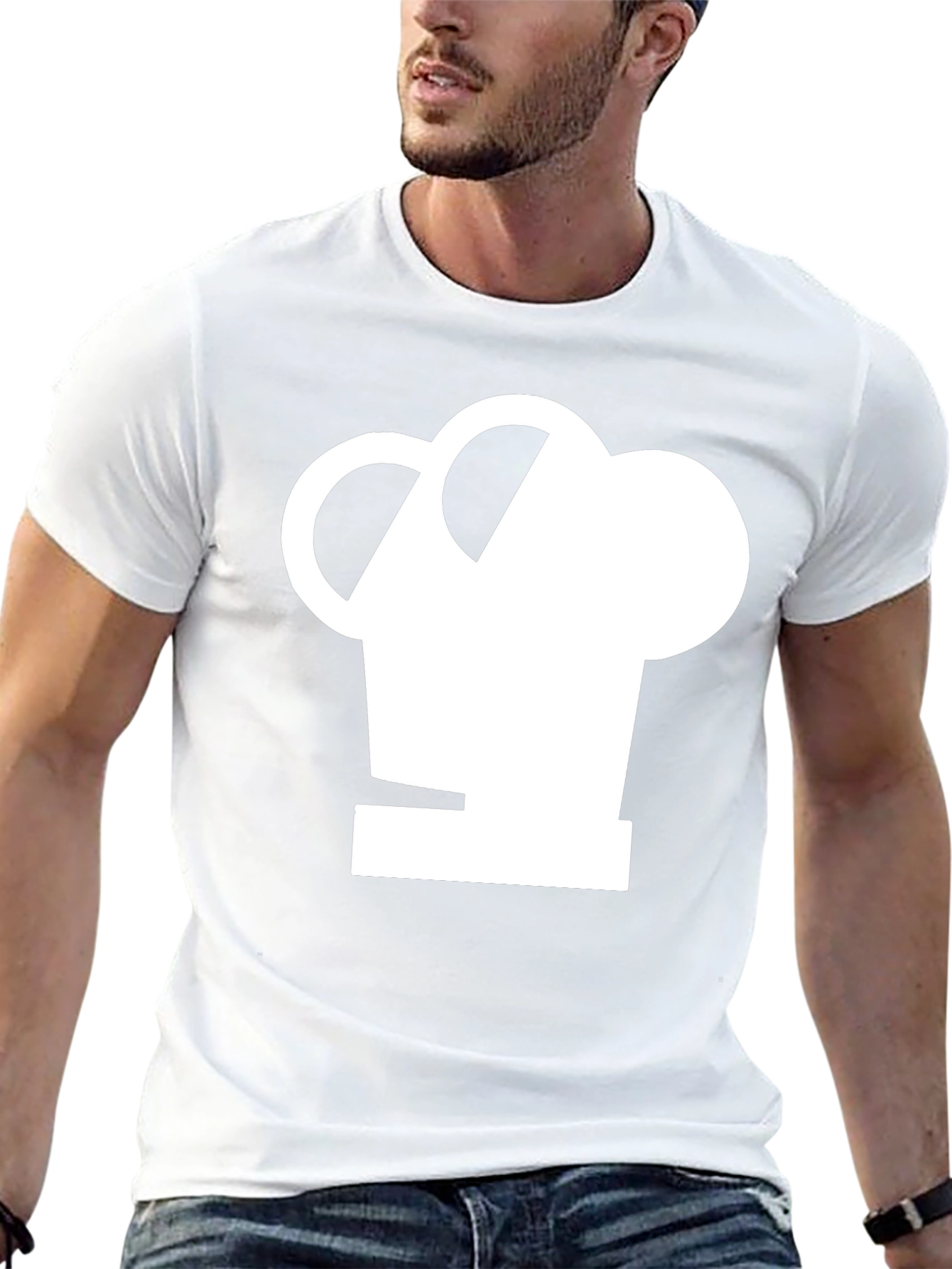 Chef Hat Graphic Tee - Stylish Cook Apparel