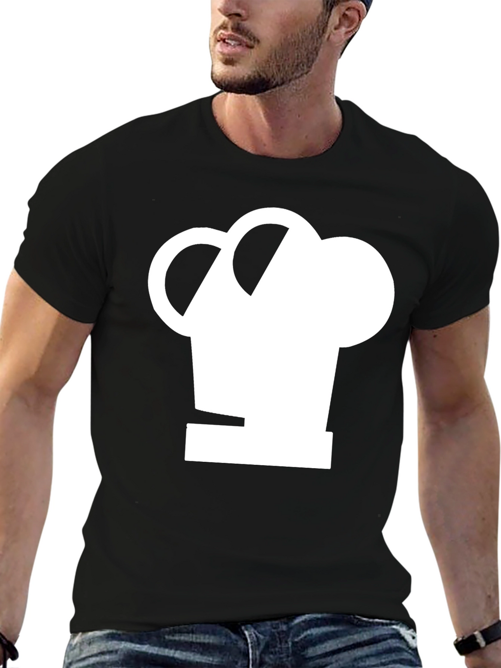 Chef Hat Graphic Tee - Stylish Cook Apparel