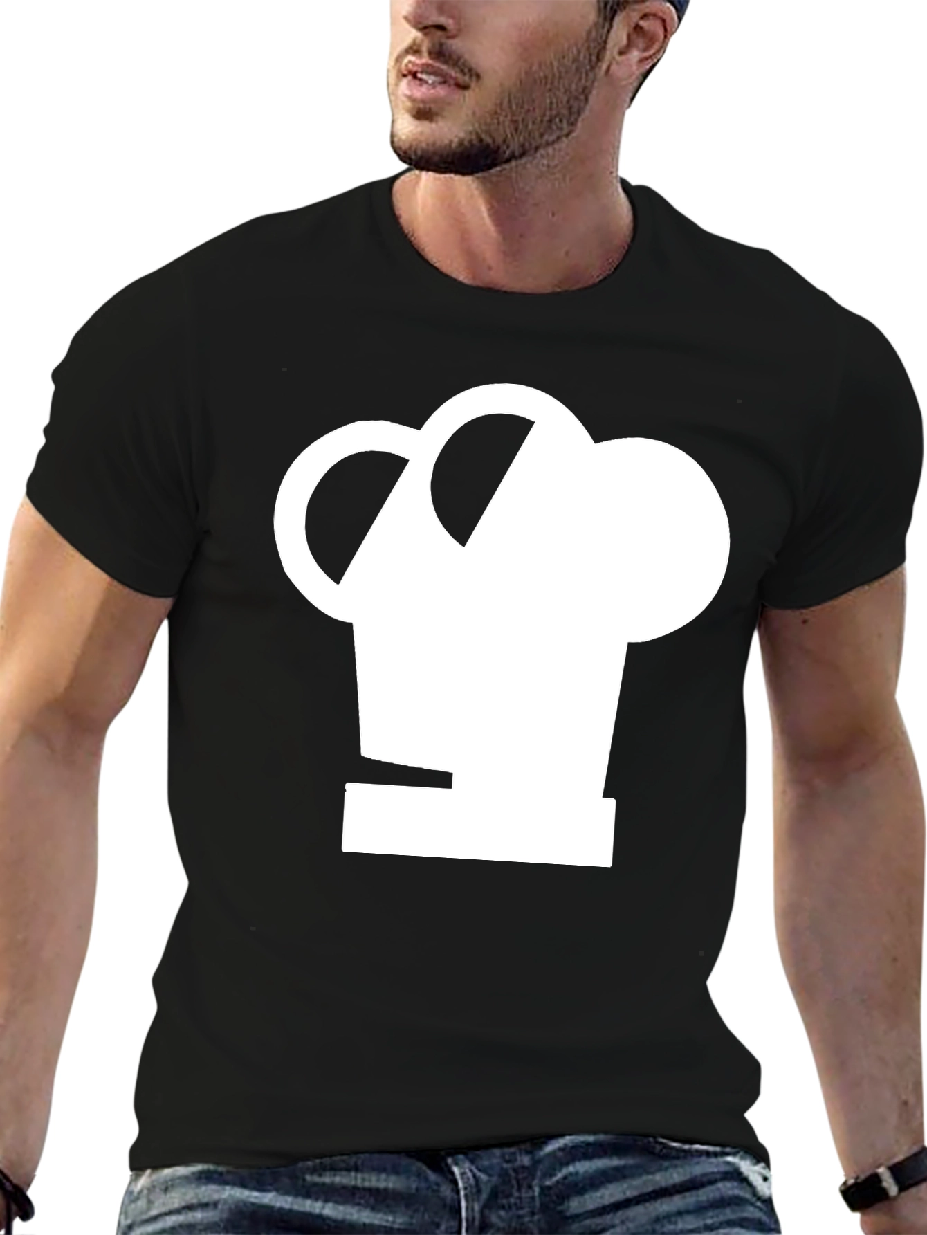 Chef Hat Graphic Tee - Stylish Cook Apparel
