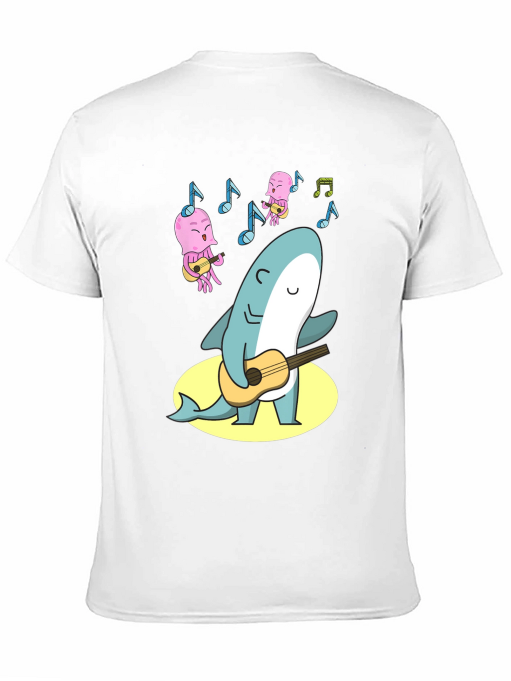 Shark Guitarist Graphic T-Shirt