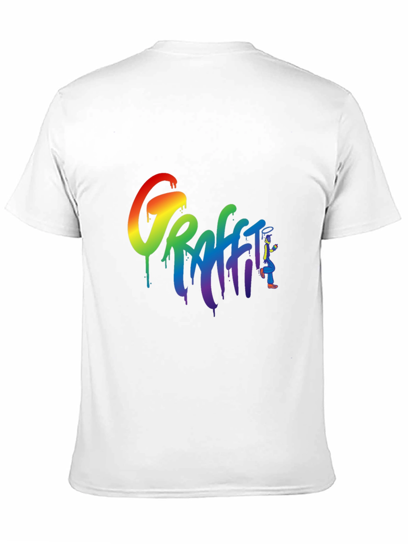 Rainbow Graffiti T-Shirt - Urban Streetwear