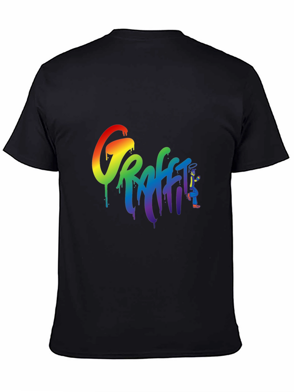 Rainbow Graffiti T-Shirt - Urban Streetwear