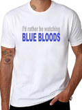 Blue Bloods Fan T-Shirt - Watching TV Show