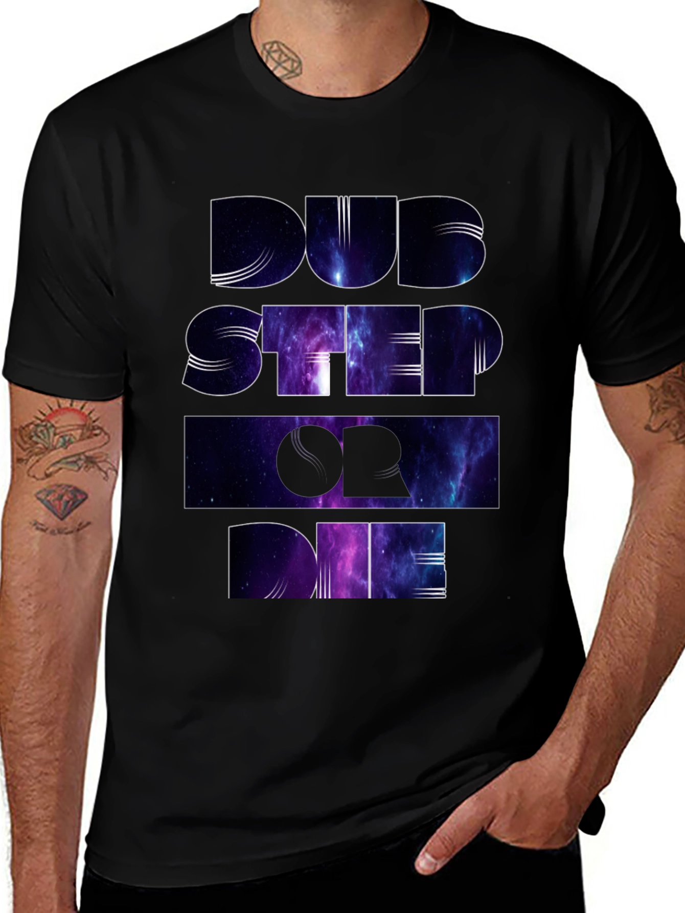 Dubstep or Die Galaxy T-Shirt