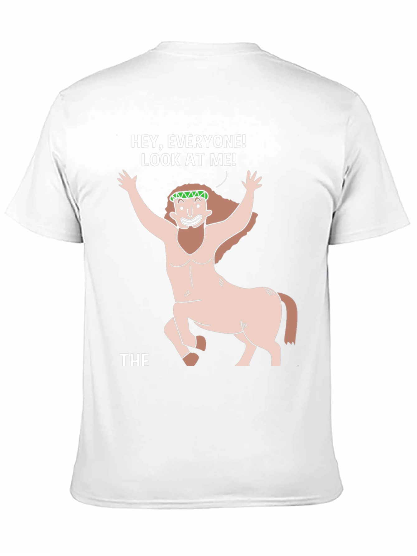 Centaur Graphic T-Shirt - Hey Everyone! Look At Me!