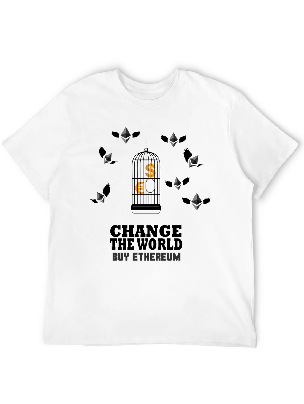 Change the World Buy Ethereum Graphic Tee