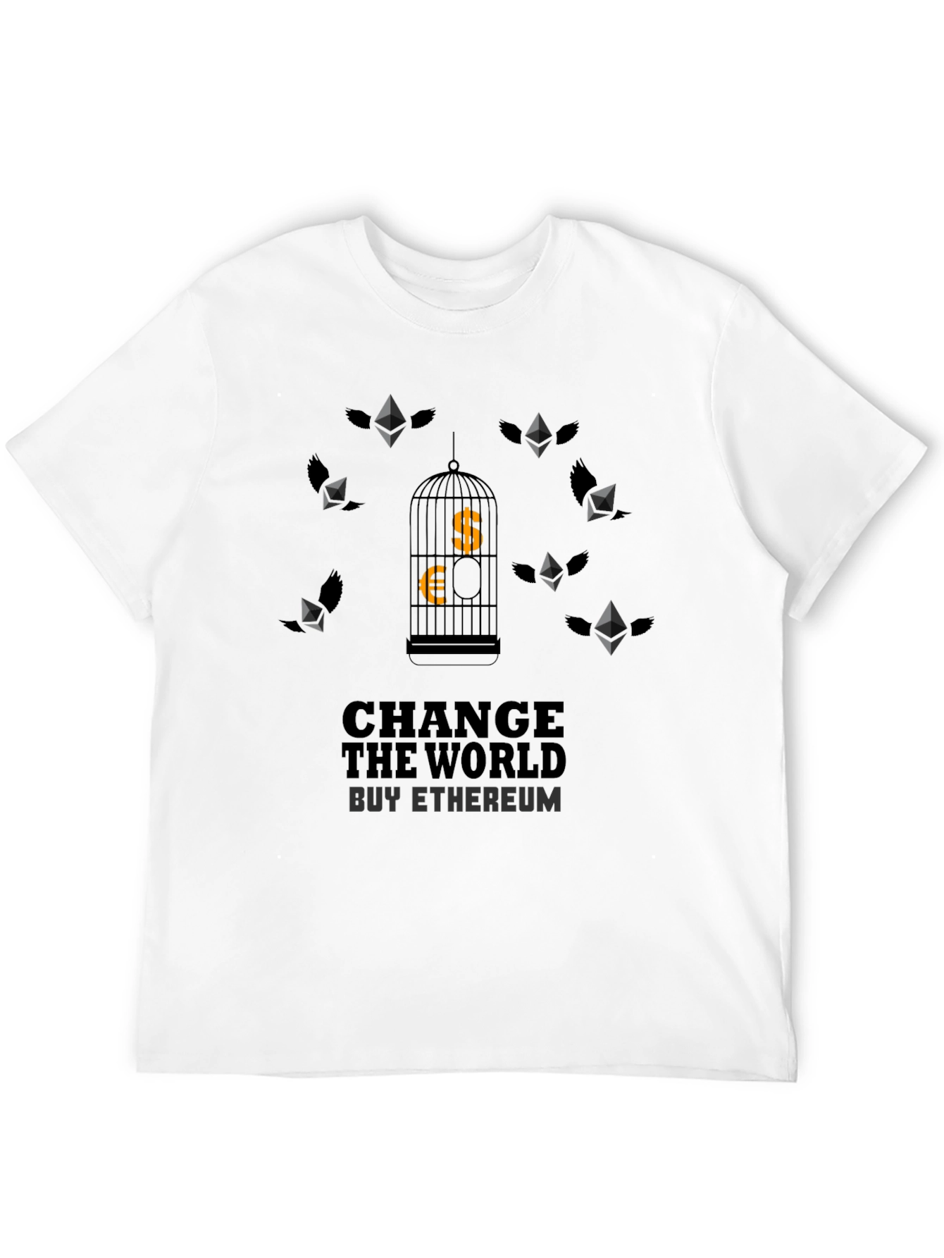 Change the World Buy Ethereum Graphic Tee