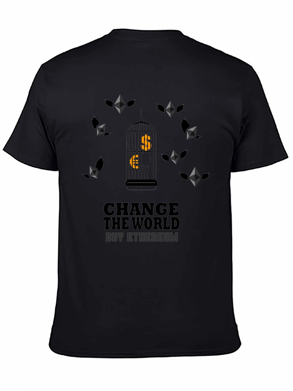 Change the World Buy Ethereum Graphic Tee