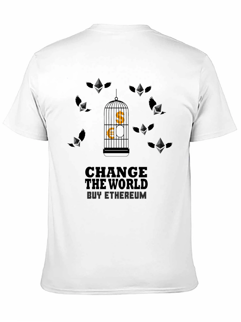 Change the World Buy Ethereum Graphic Tee