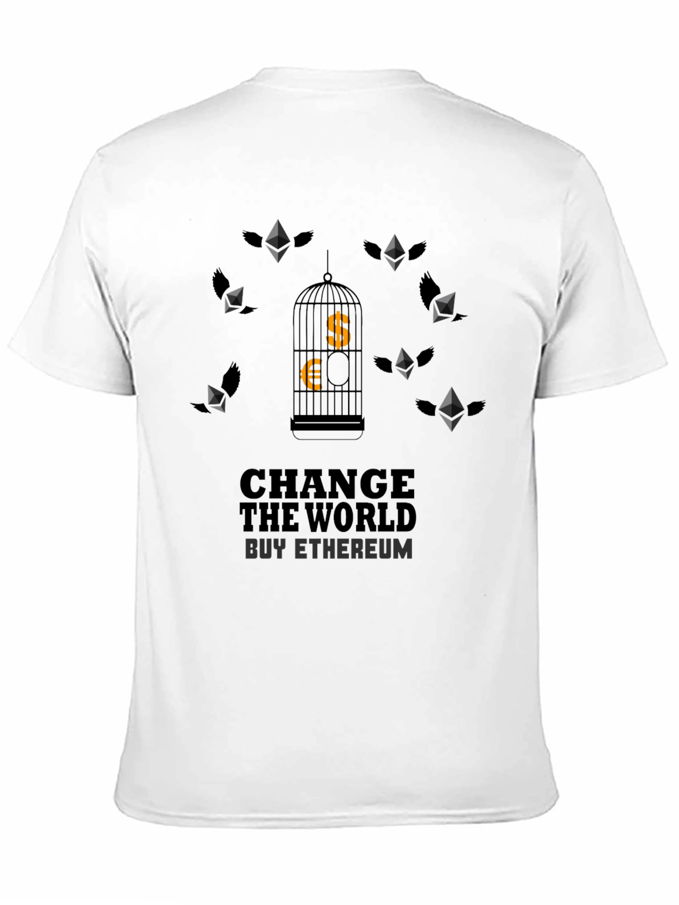 Change the World Buy Ethereum Graphic Tee