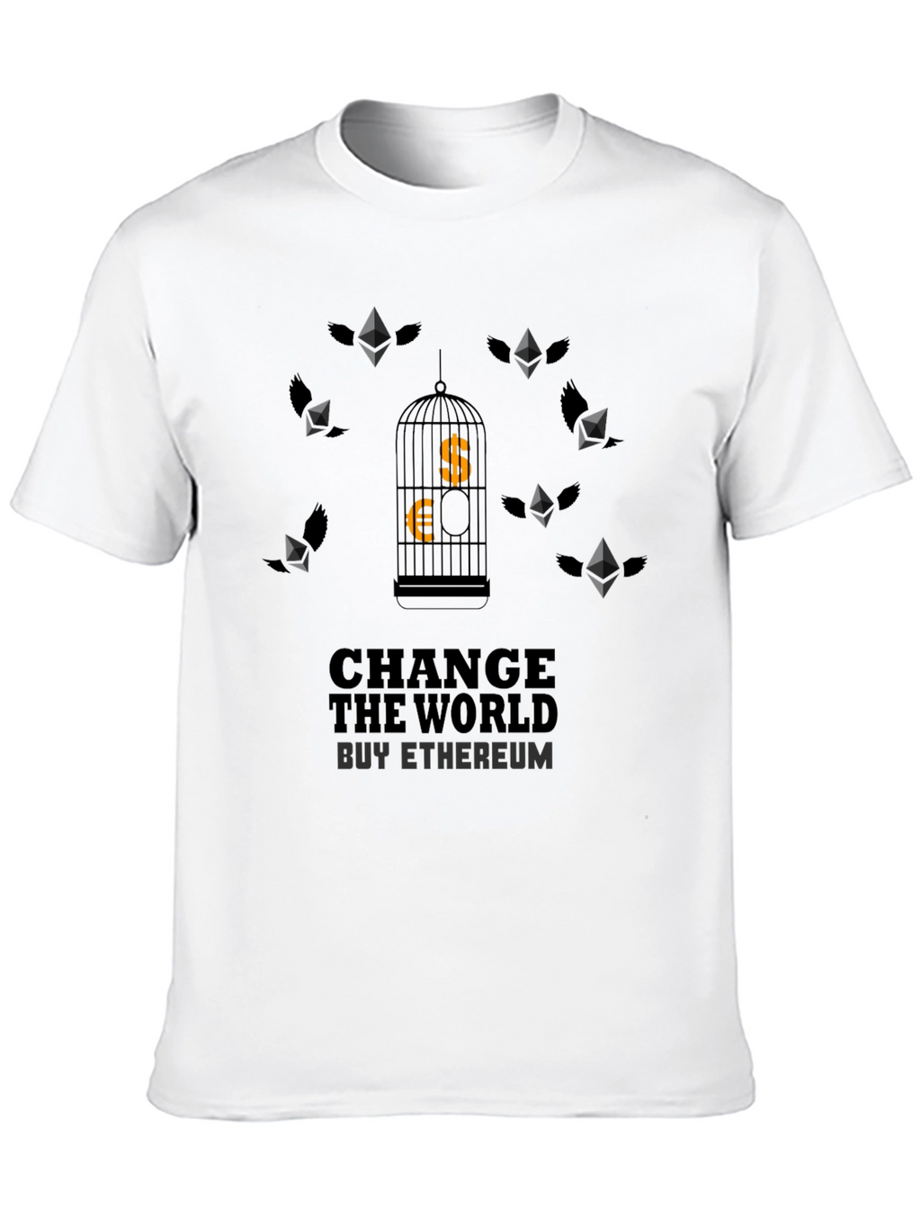 Change the World Buy Ethereum Graphic Tee