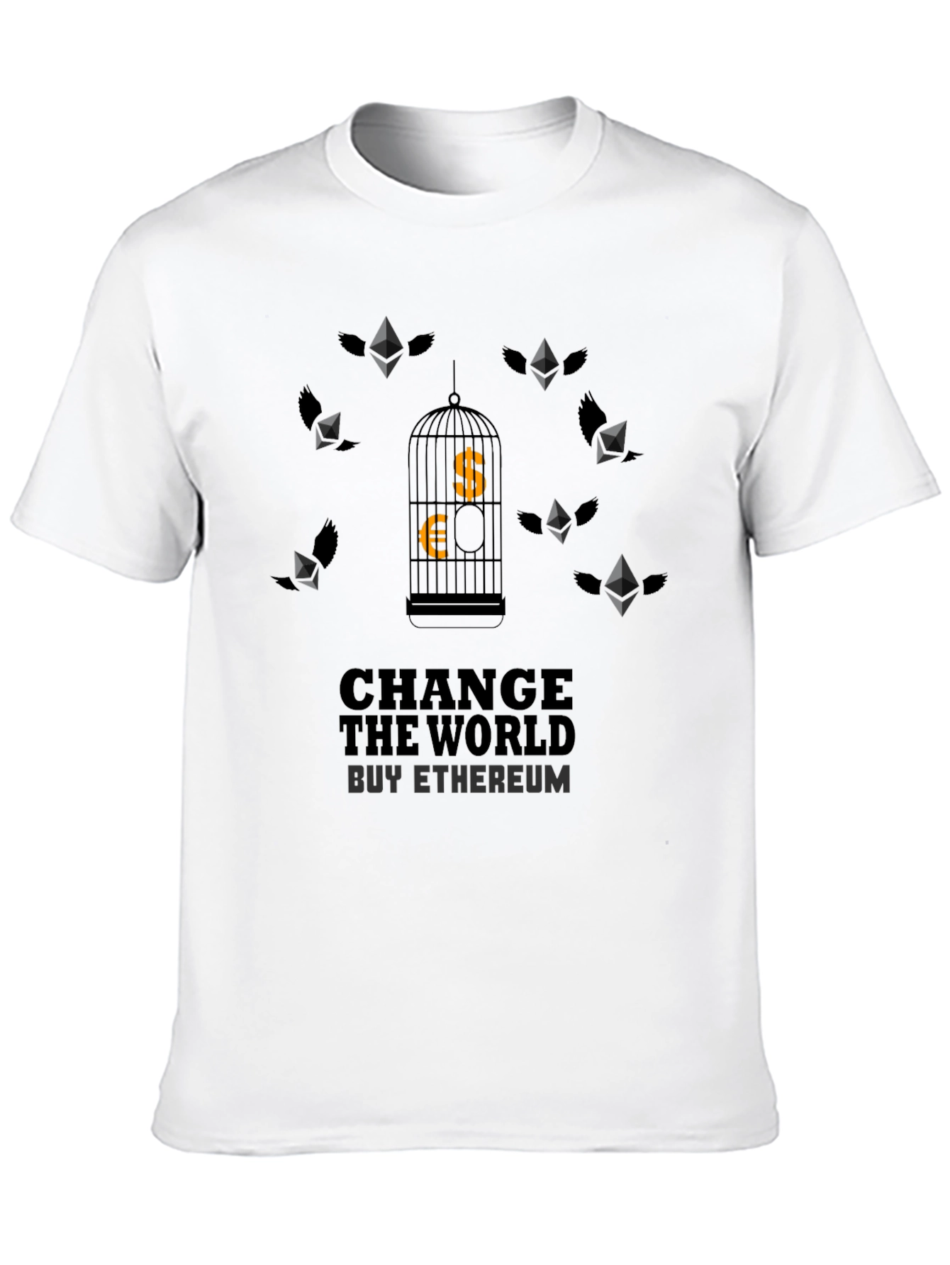 Change the World Buy Ethereum Graphic Tee