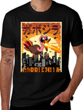 Gobblezilla T-Shirt - Funny Turkey Monster Tee