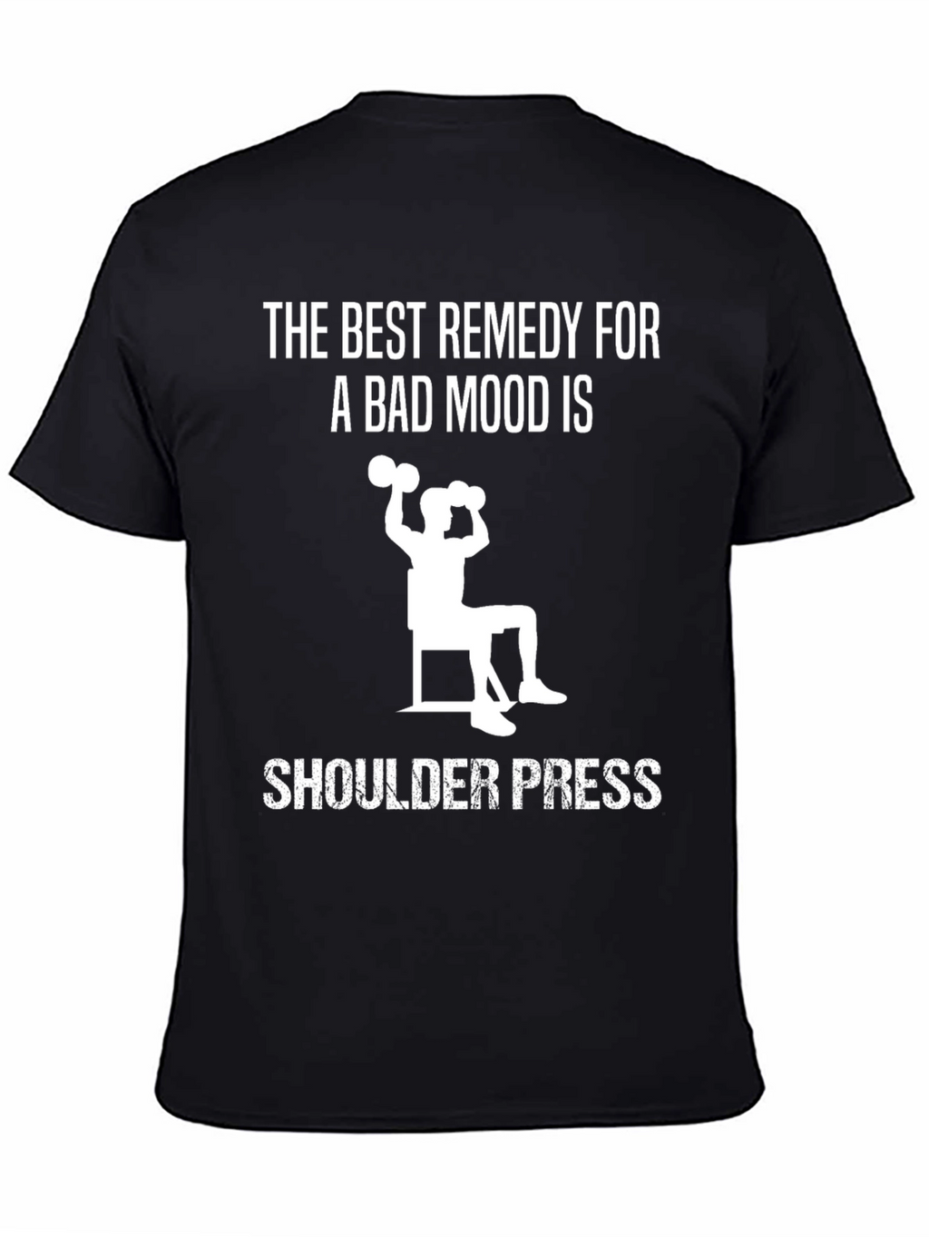Shoulder Press Remedy Black T-Shirt