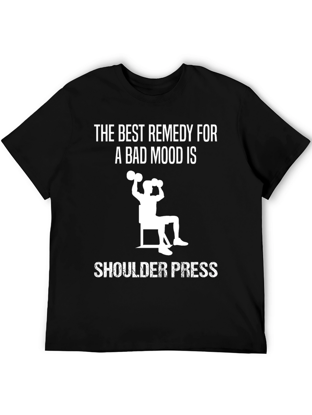 Shoulder Press Remedy Black T-Shirt