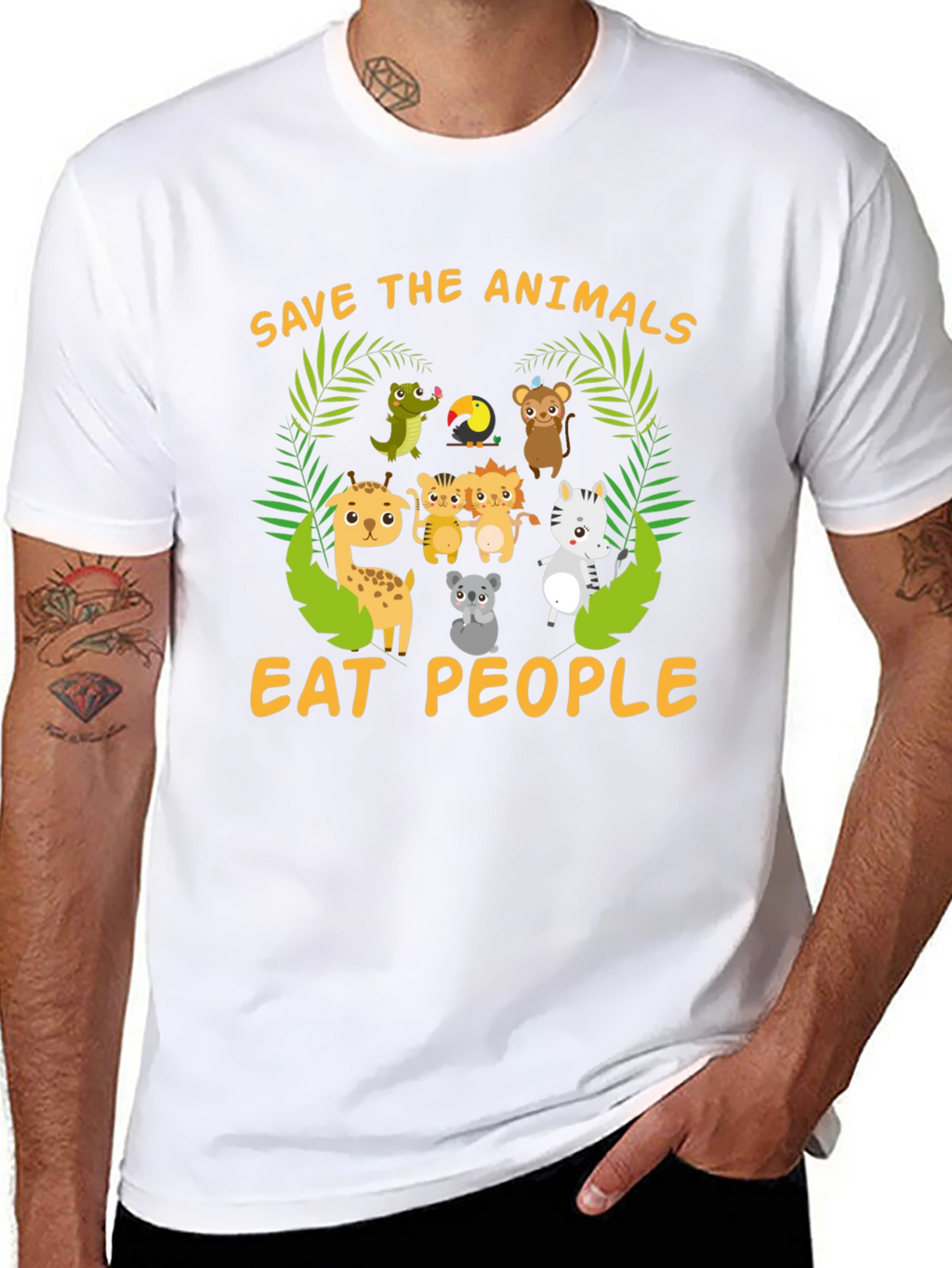 Save the Animals Eat People T-Shirt