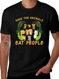 Save the Animals Eat People T-Shirt