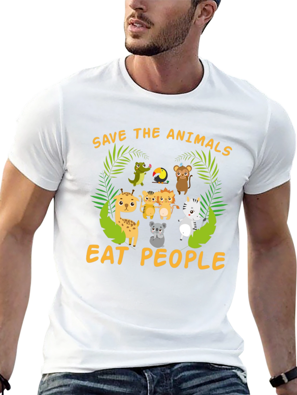 Save the Animals Eat People T-Shirt