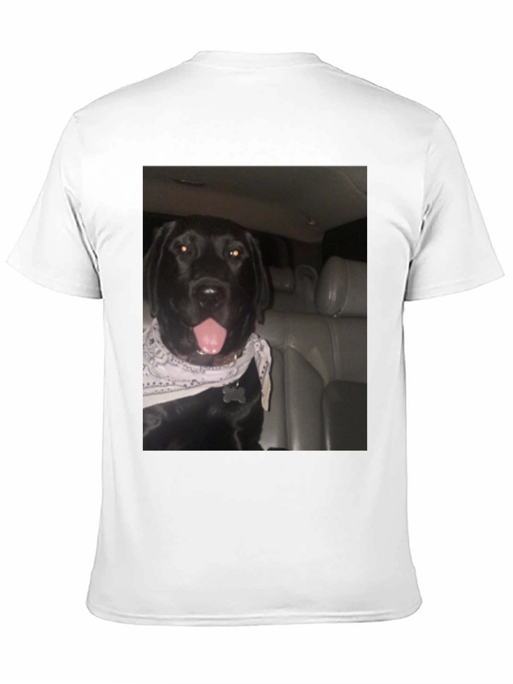 Dog Graphic Black T-Shirt