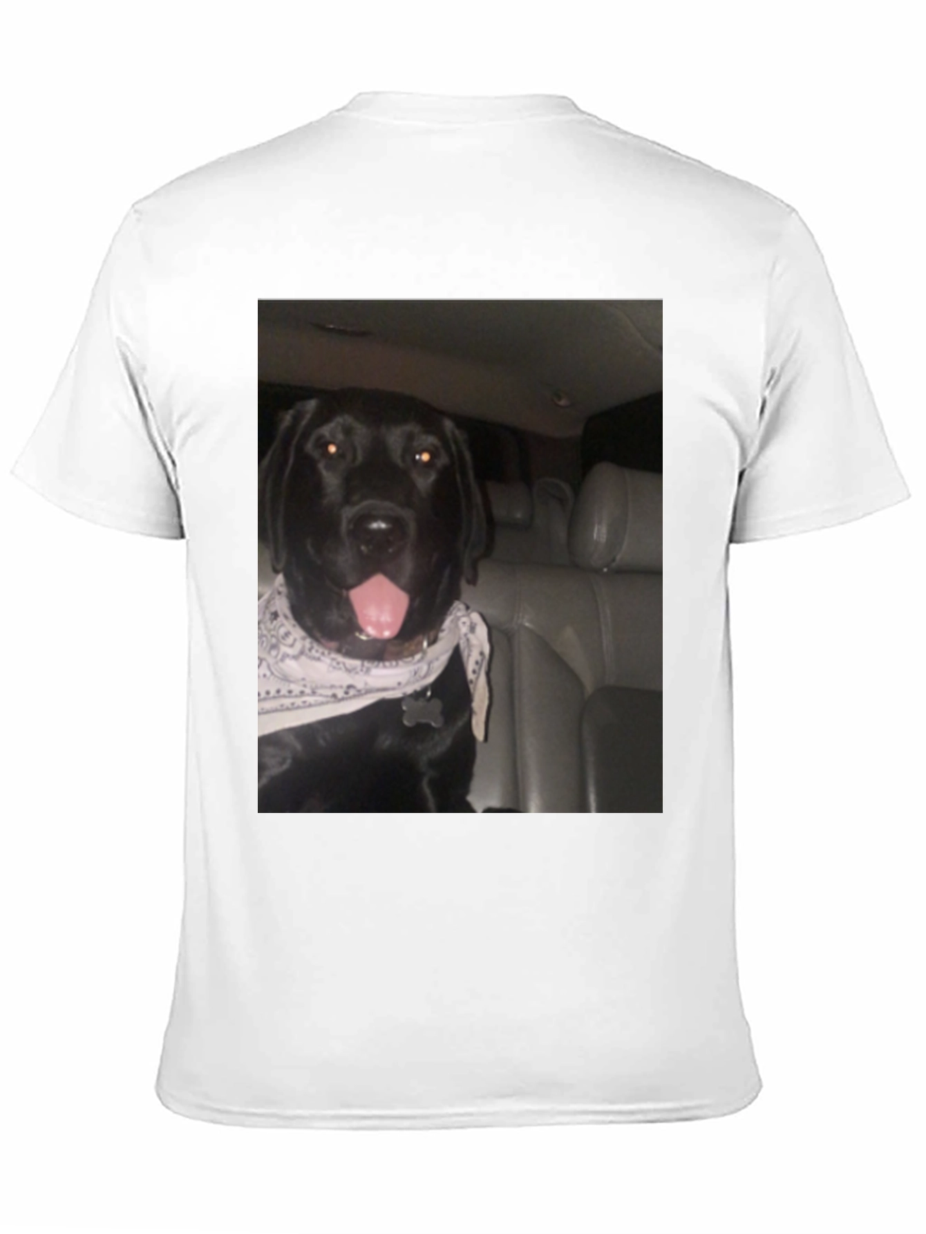 Dog Graphic Black T-Shirt