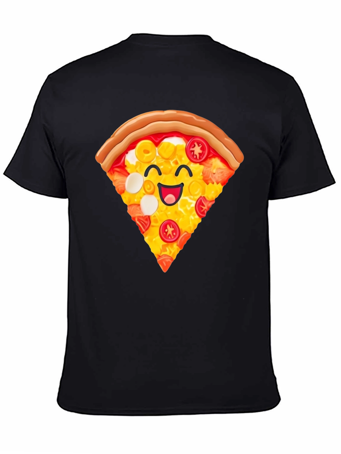 Pizza Slice Graphic T-Shirt - Unisex Casual Tee