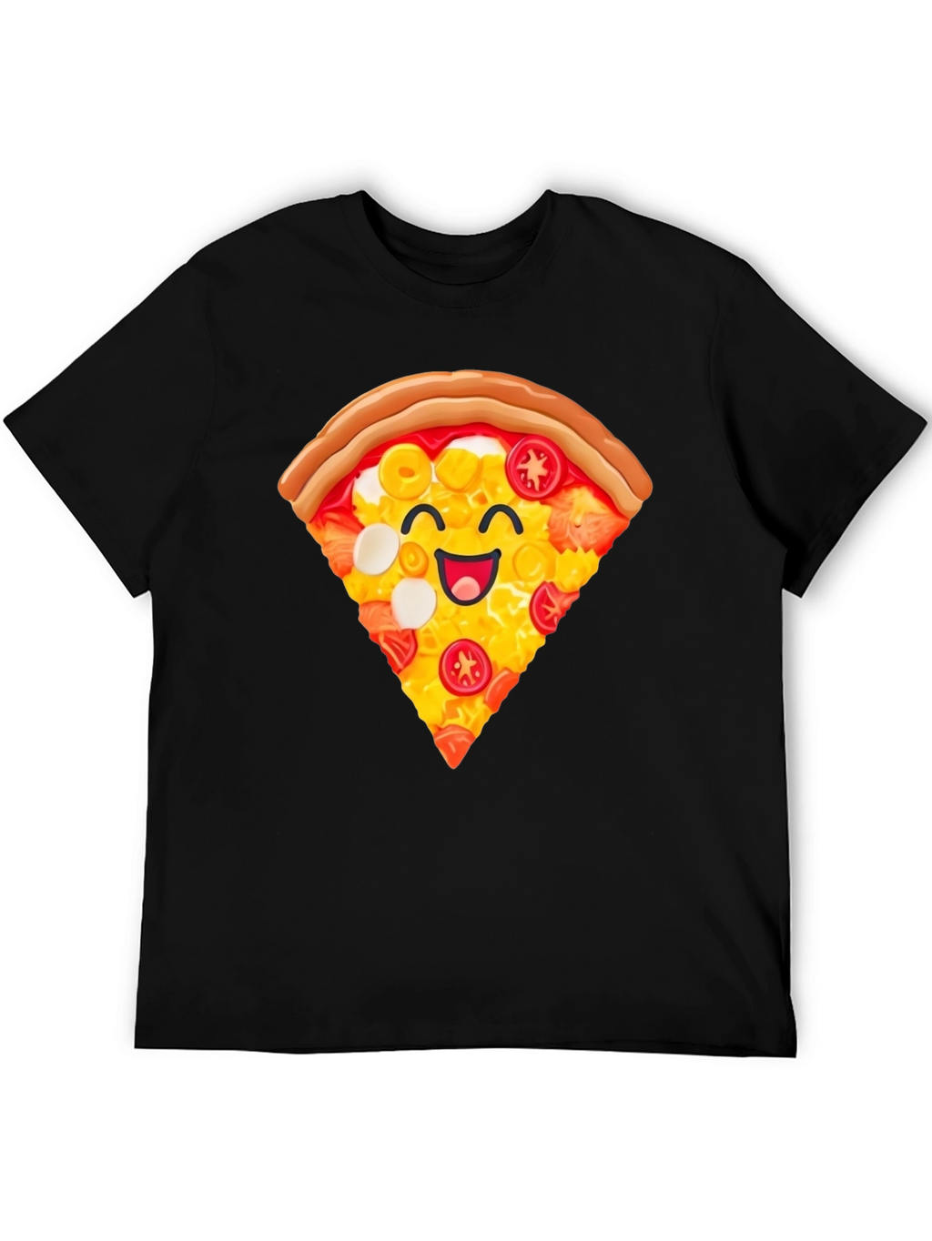 Pizza Slice Graphic T-Shirt - Unisex Casual Tee