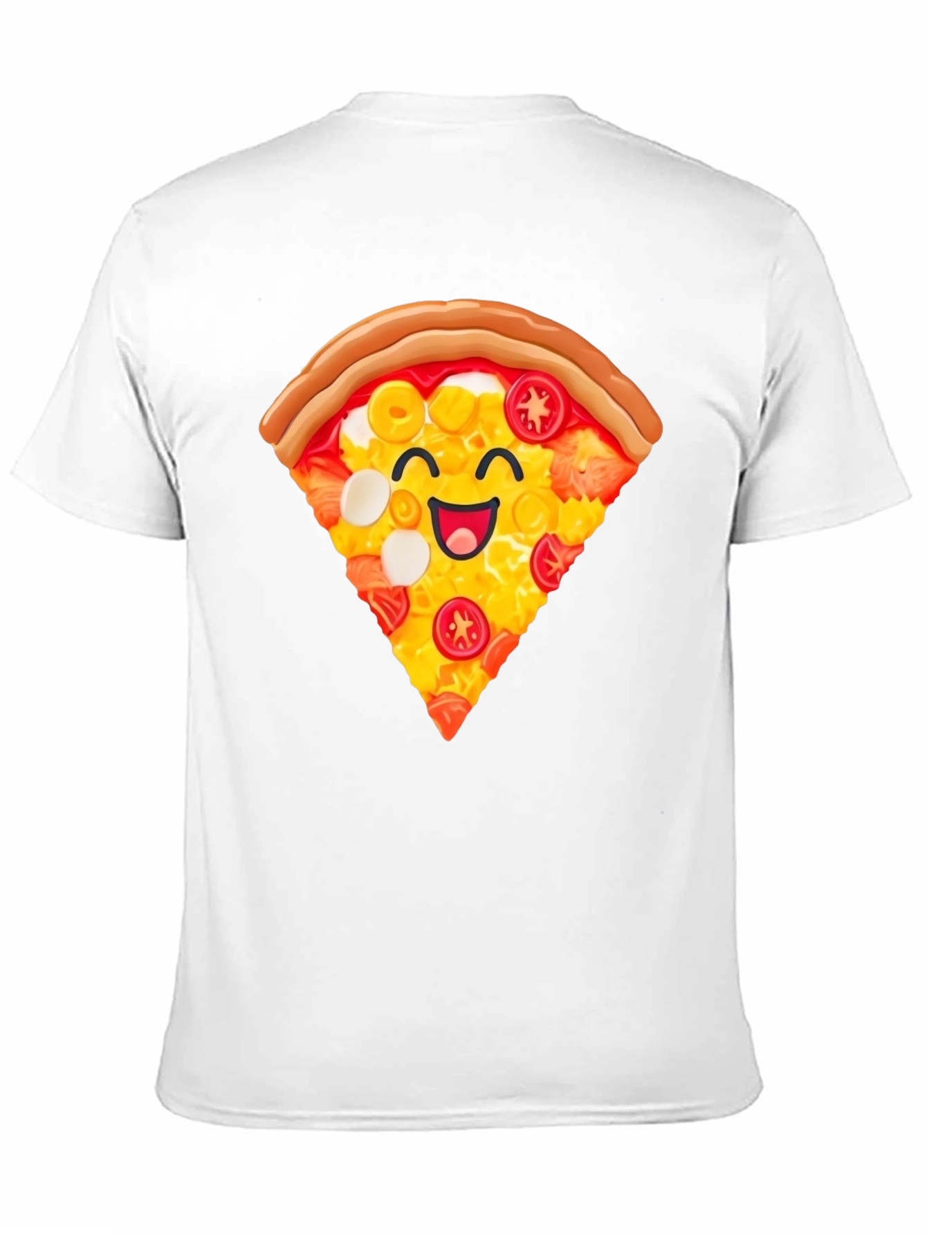 Pizza Slice Graphic T-Shirt - Unisex Casual Tee