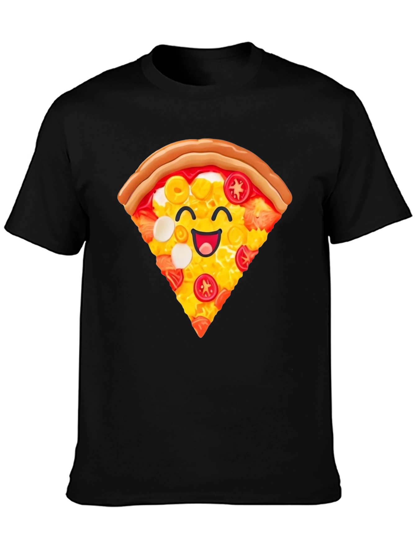 Pizza Slice Graphic T-Shirt - Unisex Casual Tee