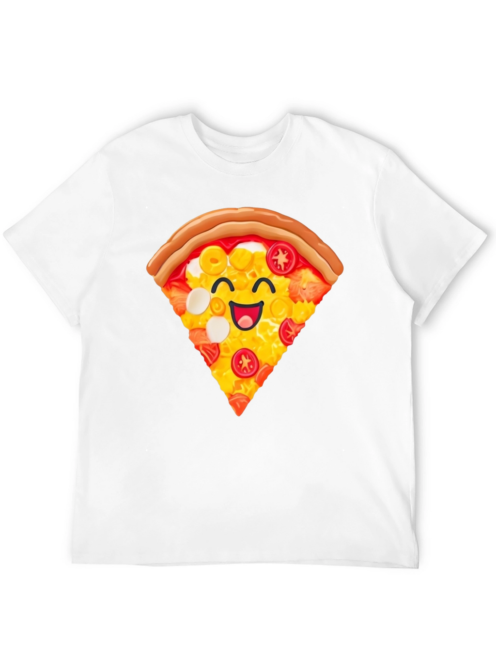 Pizza Slice Graphic T-Shirt - Unisex Casual Tee