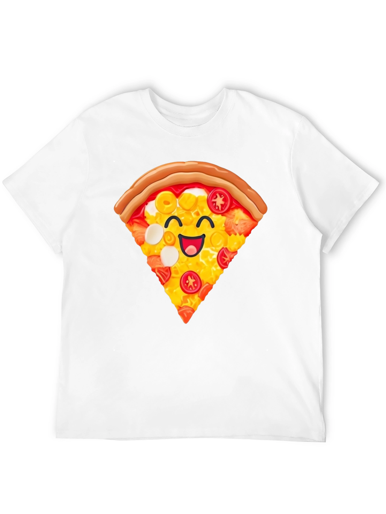 Pizza Slice Graphic T-Shirt - Unisex Casual Tee